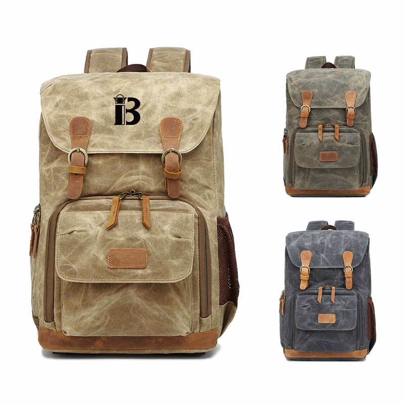 Canvas Camera Backpack