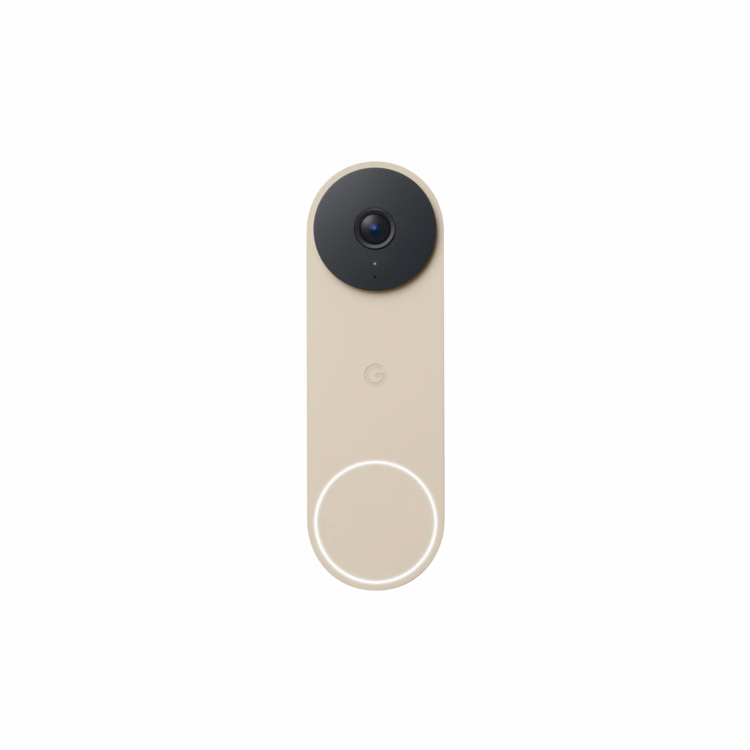 Google Nest Doorbell (Wired, 3rd Gen) - Linen