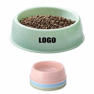 21cm Plastic Pet Bowl Food Tray