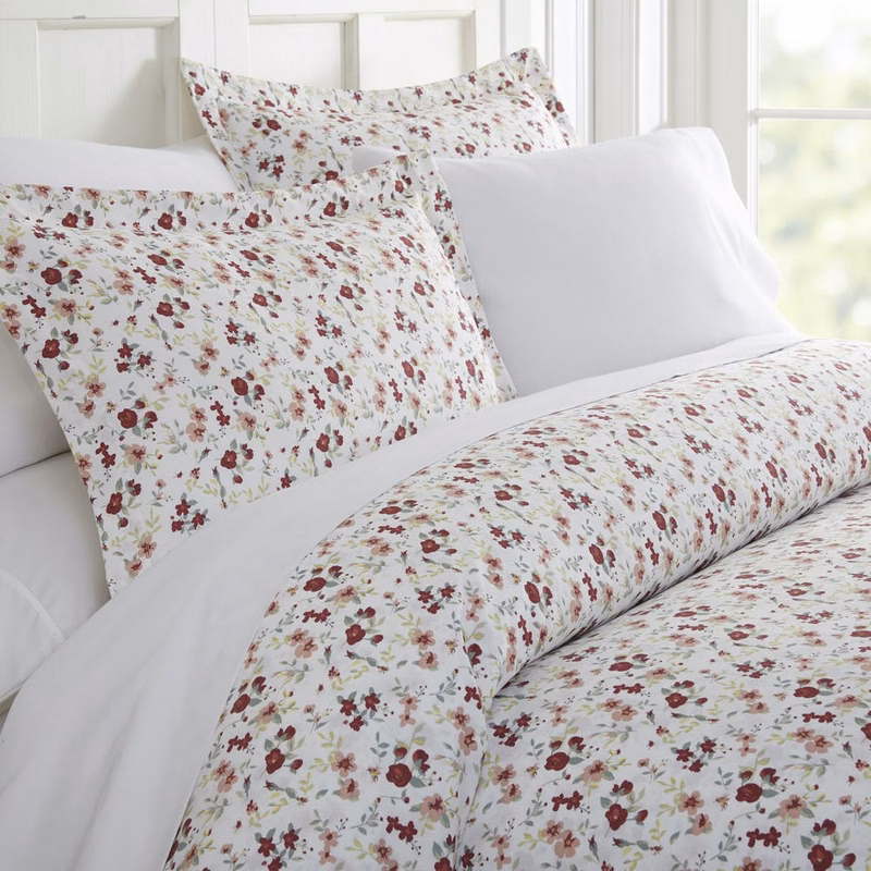 Duvet Cover Sets - Pink Blossom Twin 2 Piece