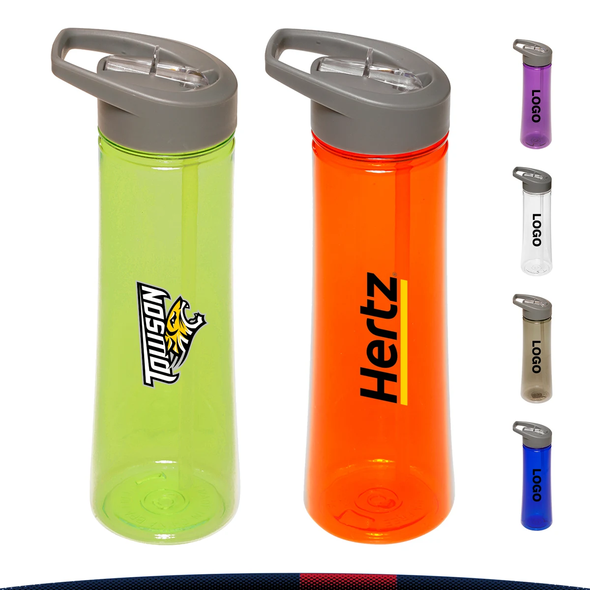 Nodice Plastic Sports Bottle - 22 OZ. 1