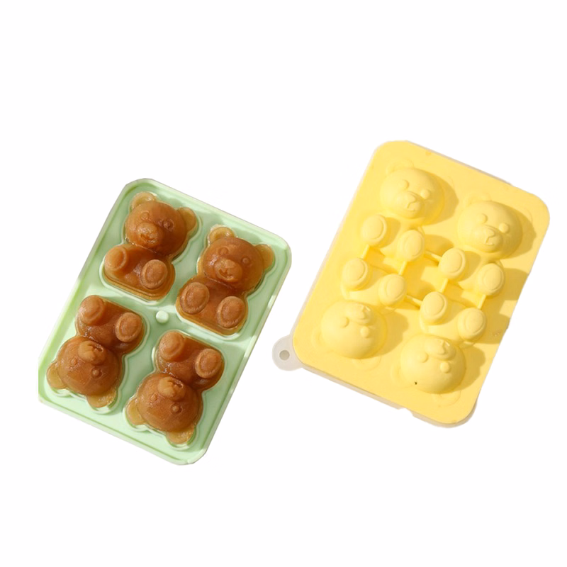 MOQ100 Bear Ice Mold