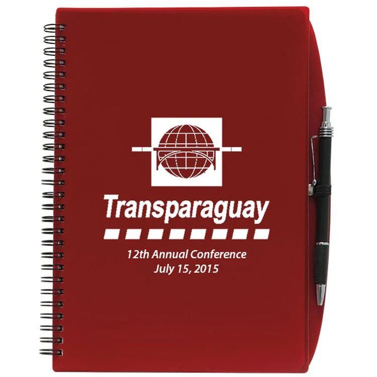 70 Sheet 4"x6" Poly Journal w/ Pen 1