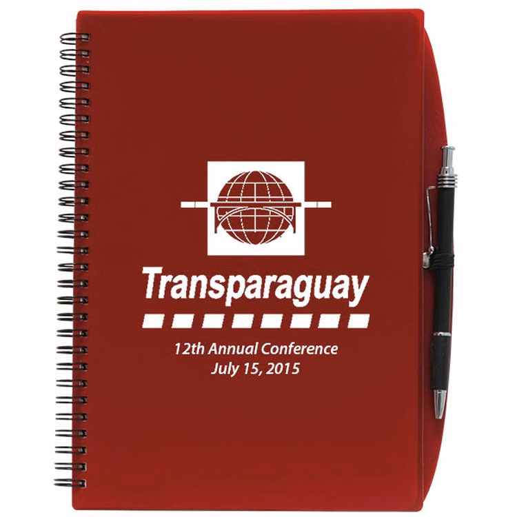 70 Sheet 4"x6" Poly Journal w/ Pen