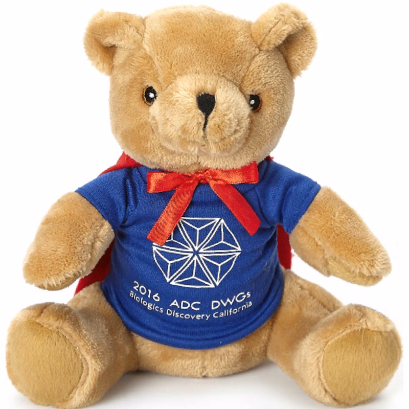 10" Mr. Superhero Bear with Cape