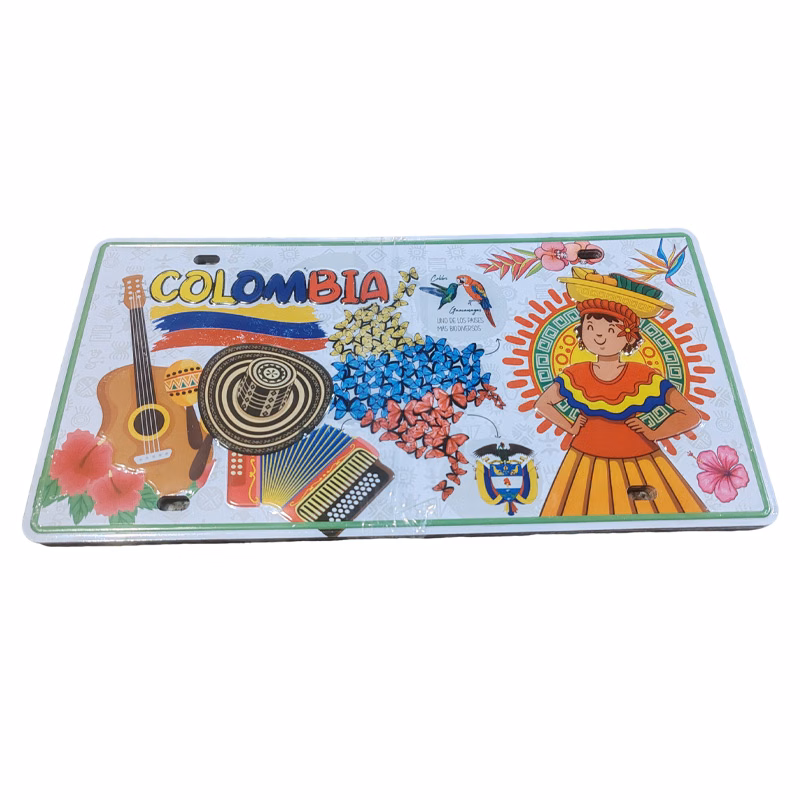Customized Aluminum Alloy License Plate