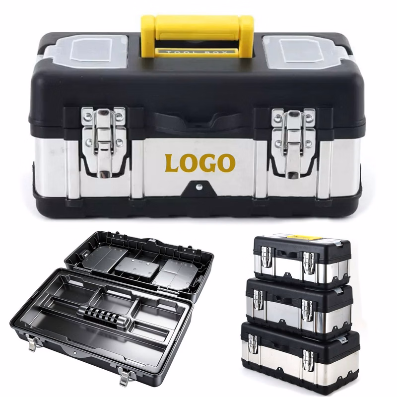 Large Stainless Steel Toolbox