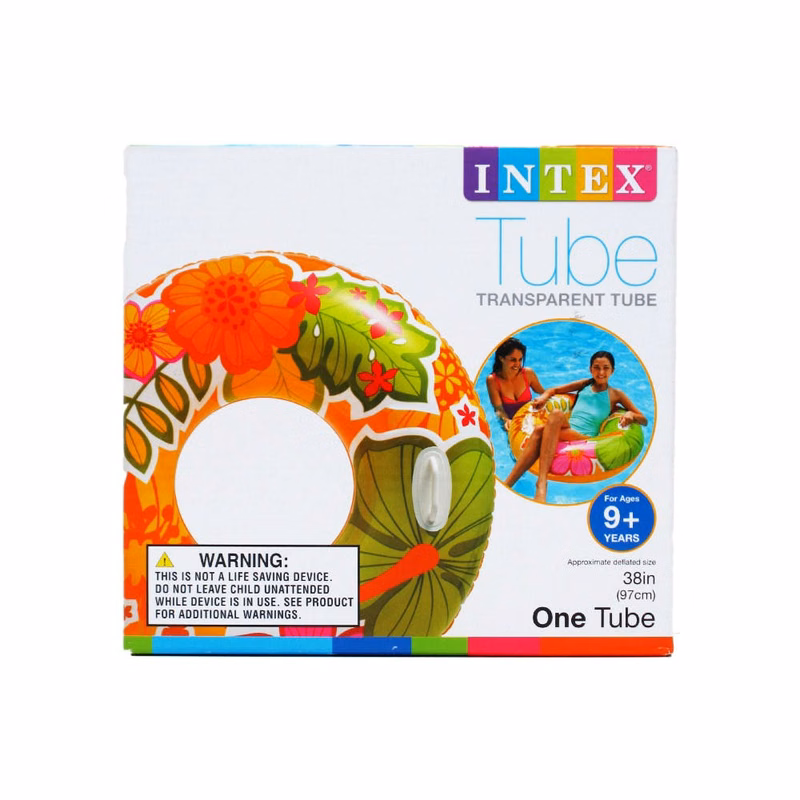 Intex Inflatable Transparent Tubes Assorted Designs