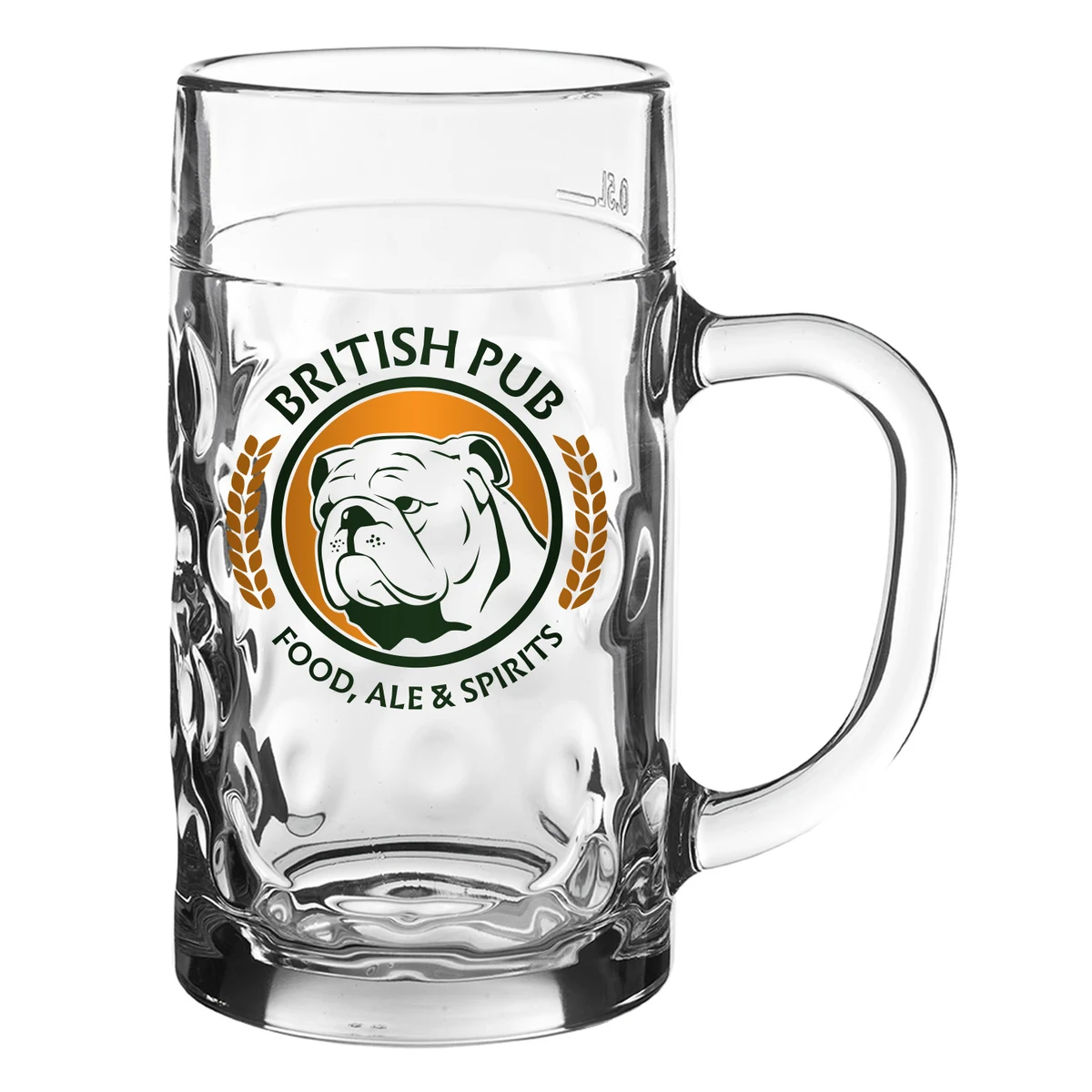 0.5 liter Libbey Munich Beer Stein (2 Color Imprint) 1