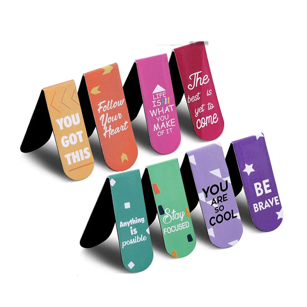Colorful Folding Magnetic Bookmark 1