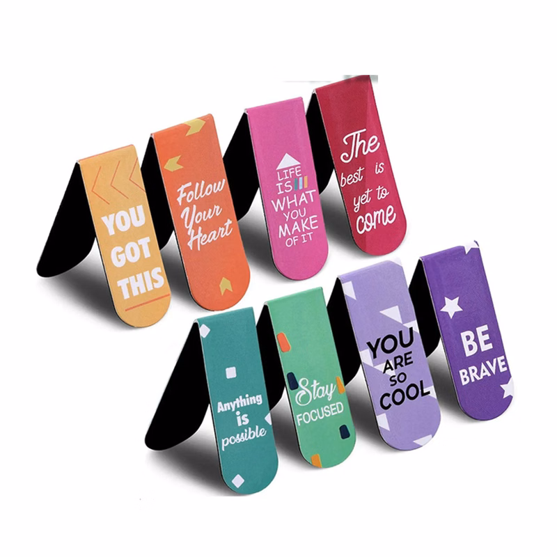 Colorful Folding Magnetic Bookmark