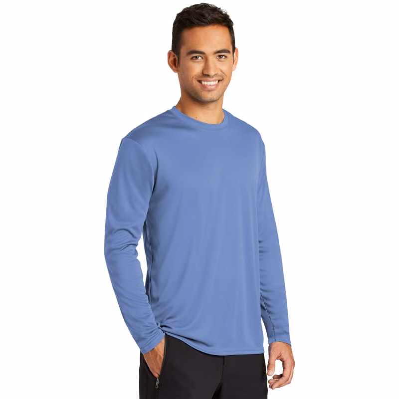 Port & Company Long Sleeve Performance Tee.