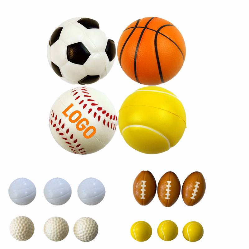 Mini PU Foam Sports Stress Ball Toy