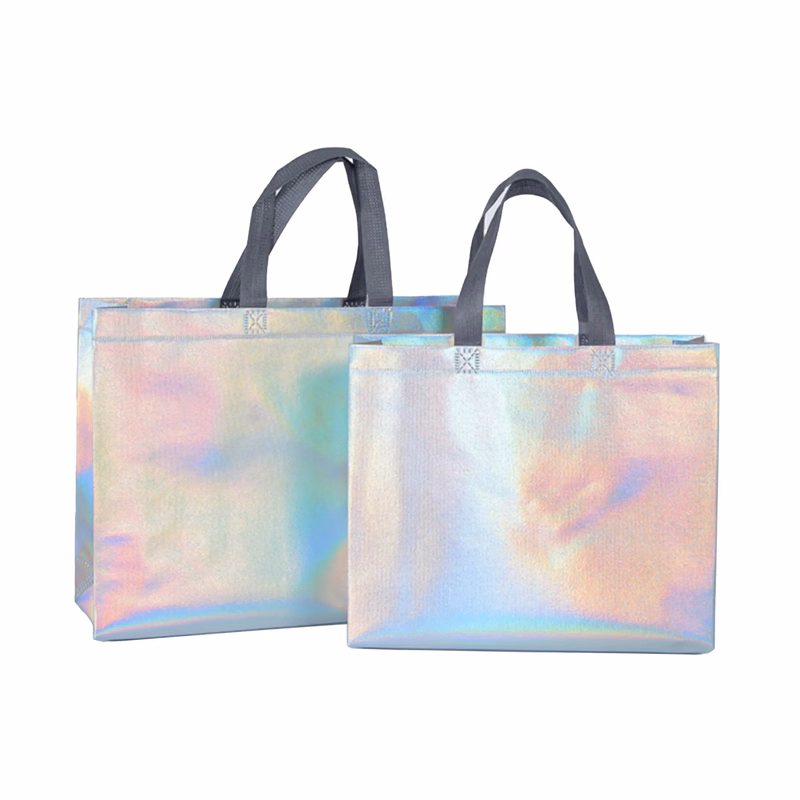 Holographic Non-Woven Tote Gift Bag