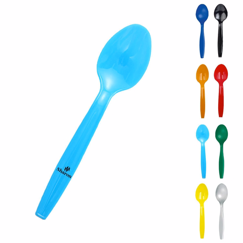 20 PCS Disposable Plastic Spoon