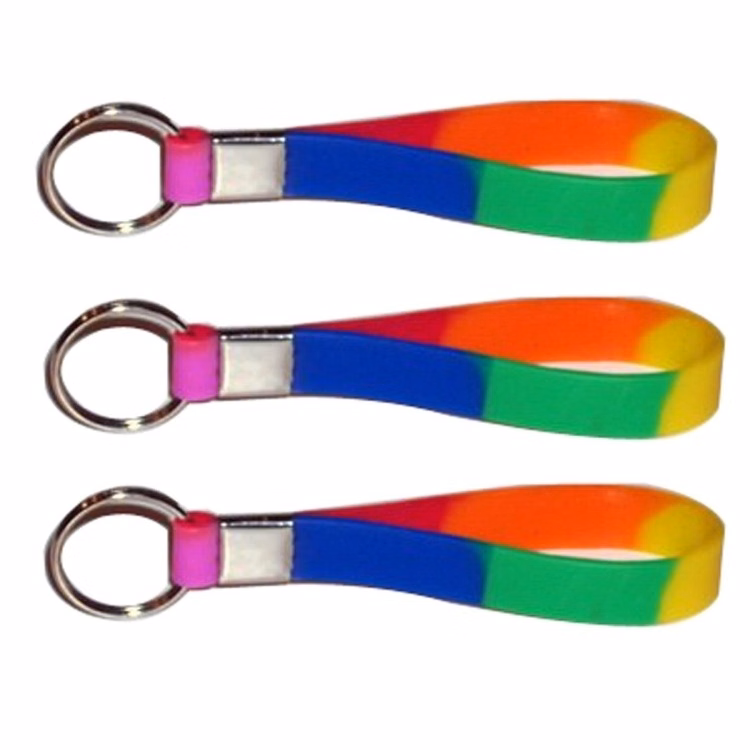 Rainbow Keychain Bracelet