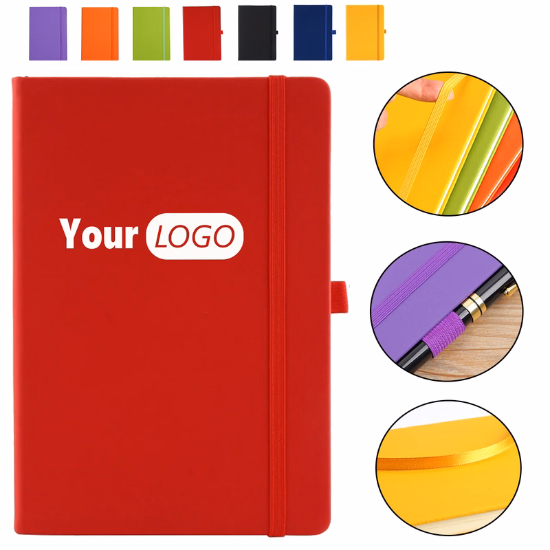 Custom A6 PU Waterproof Notebook