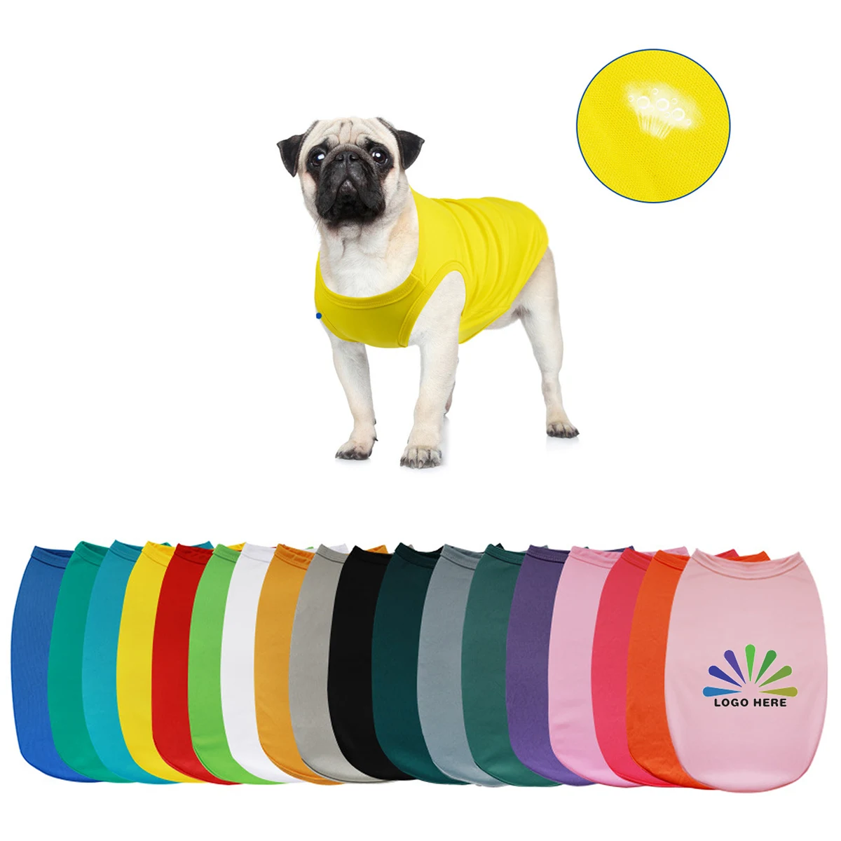 Customizable Polyester Pet T-Shirt 1