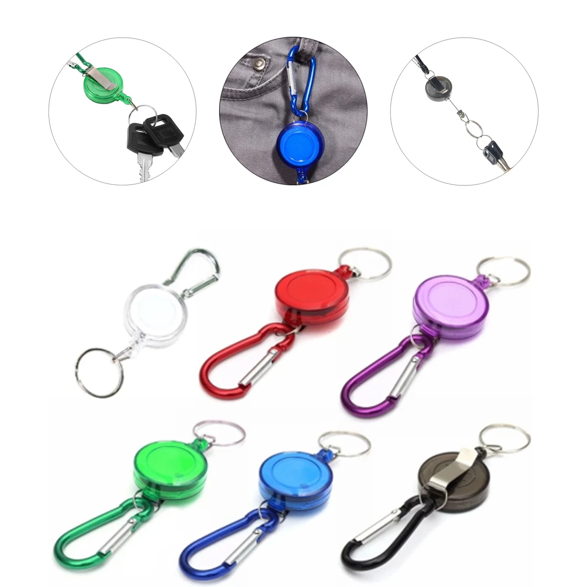 Personalized Retractable Key Chain 1