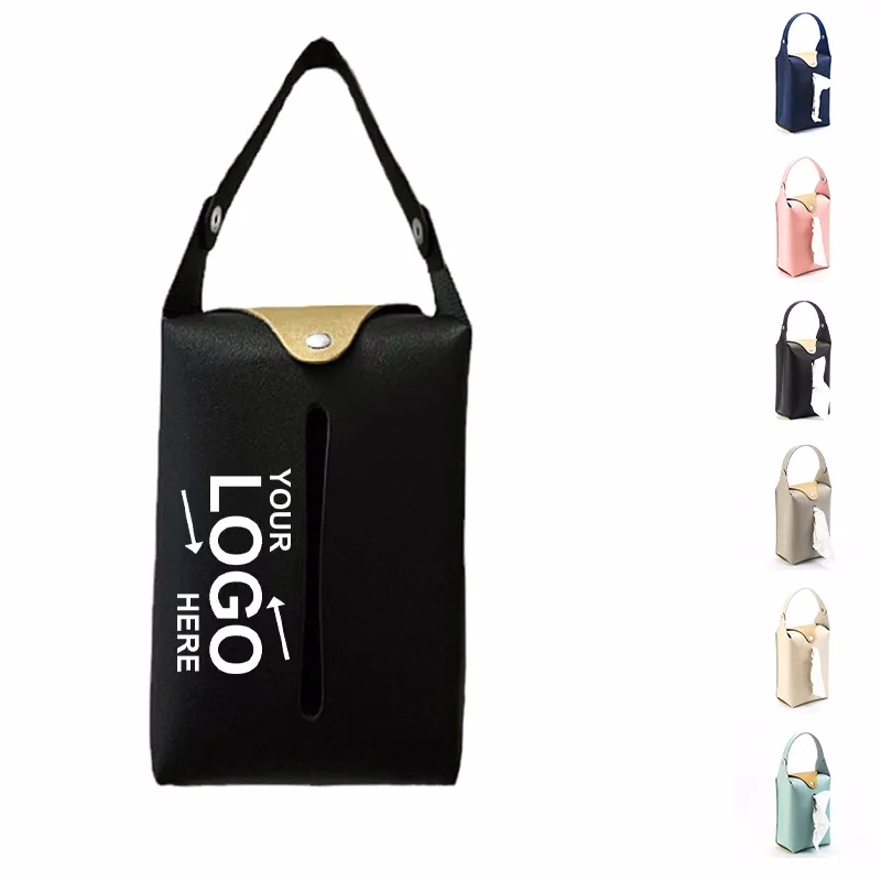 Leather Tissue Paper Bag