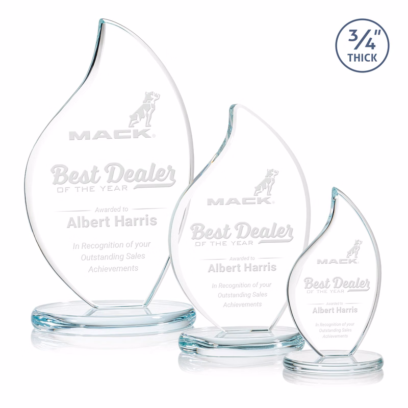 Odessy Flame Award - Clear