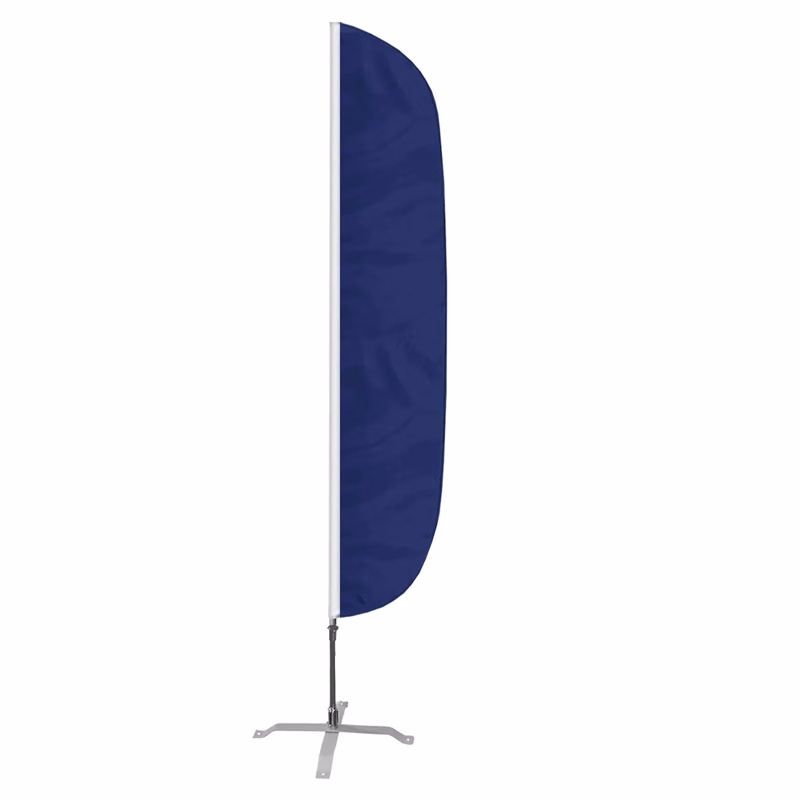 Blank 200D Nylon Feather Flags 15' x 2.5'