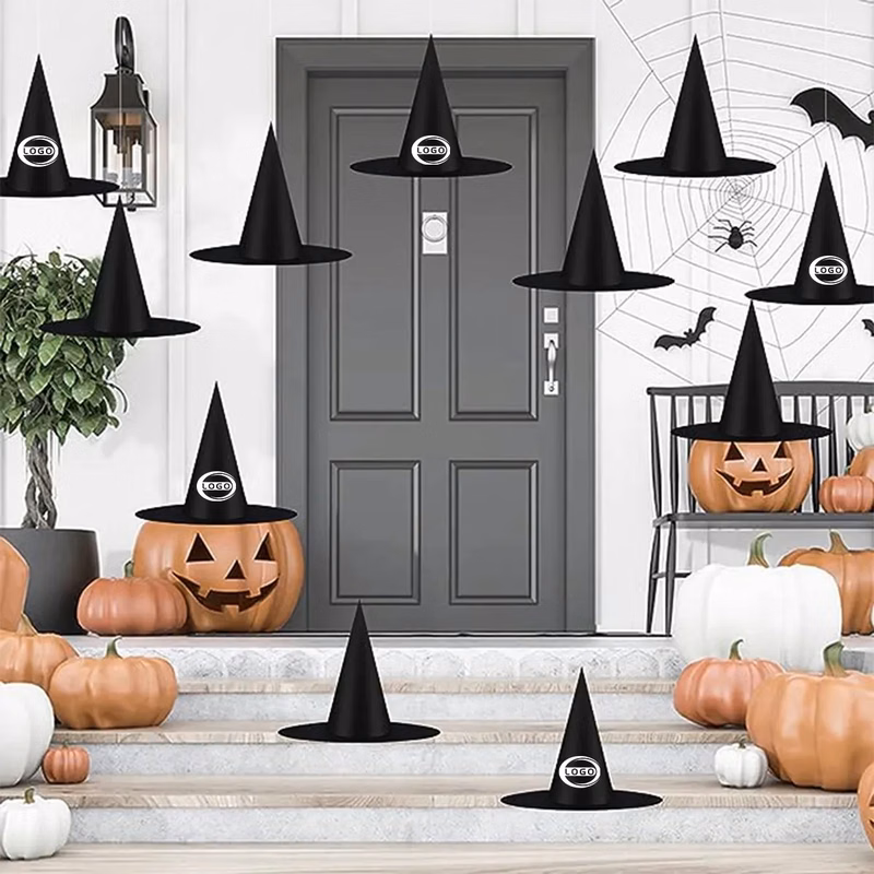 Halloween Black Witch Hats Costume Accessory Decorations