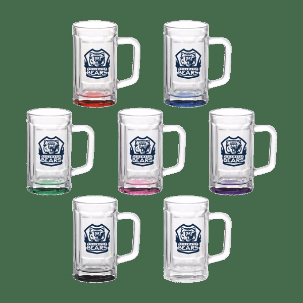 Chug 15 oz. Sports Fan Glass Beer Mug