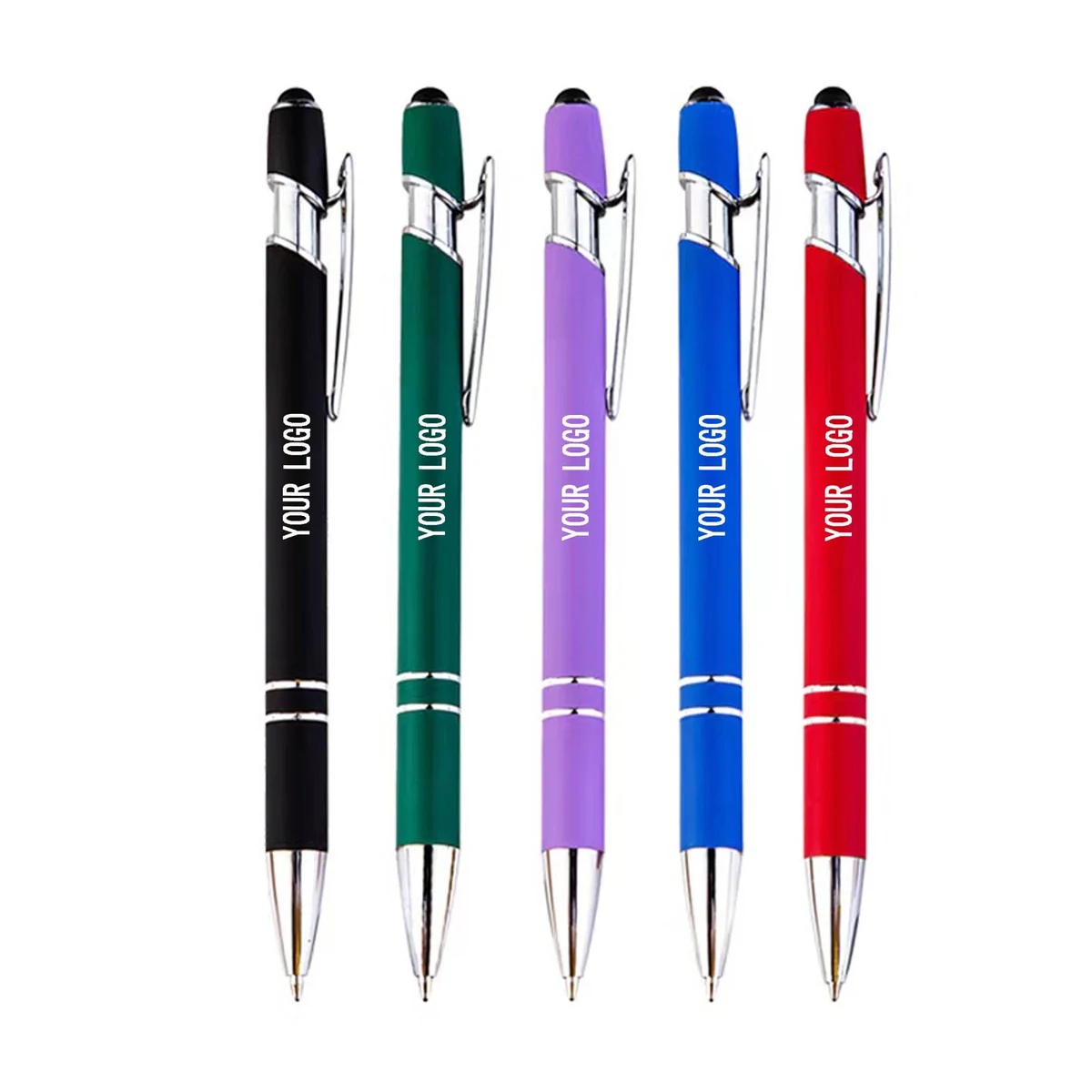 Metal Soft Pen With Stylus MOQ 100PCS 1