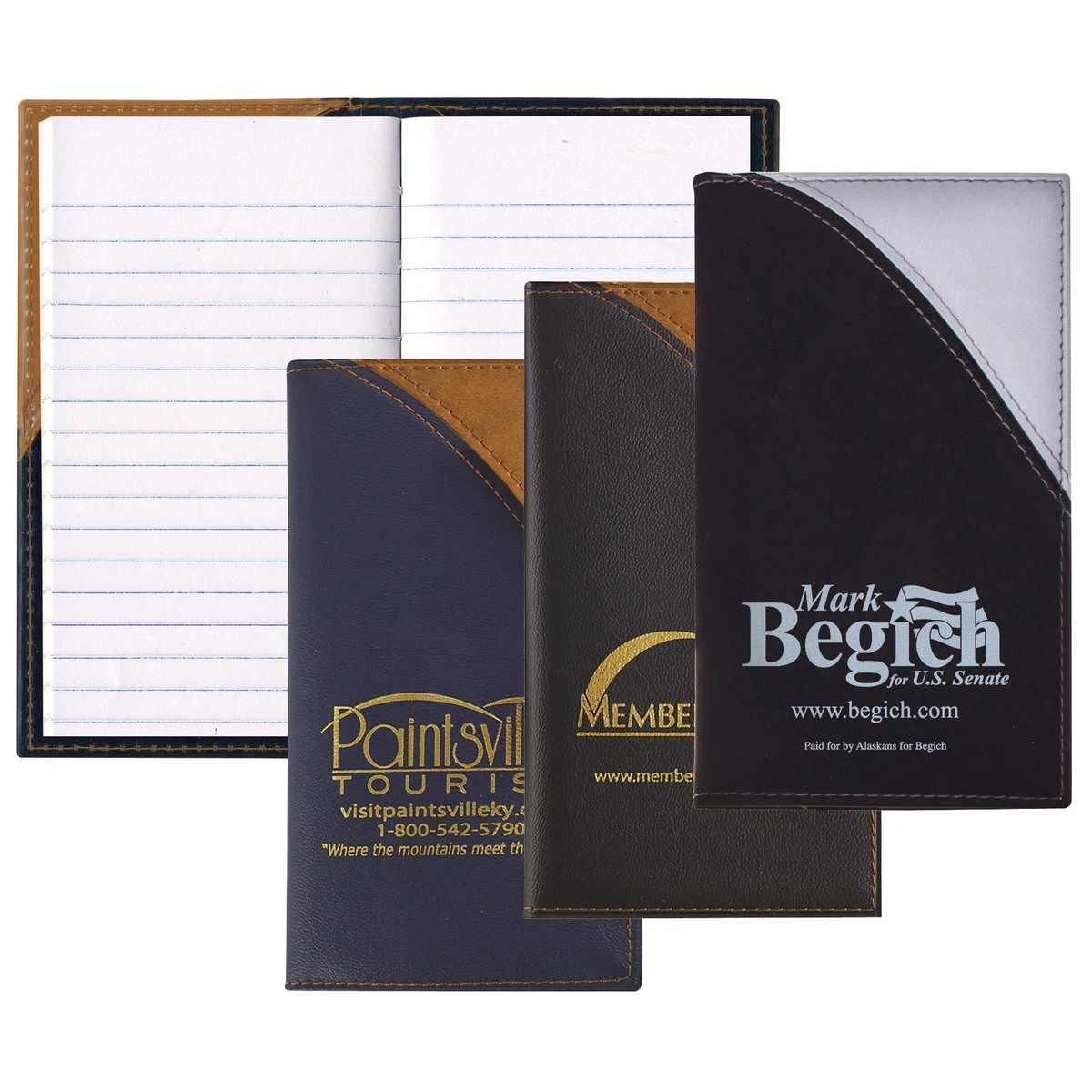 2 Tone Vinyl Designer Series Barcelona Planner - Tally Book 1