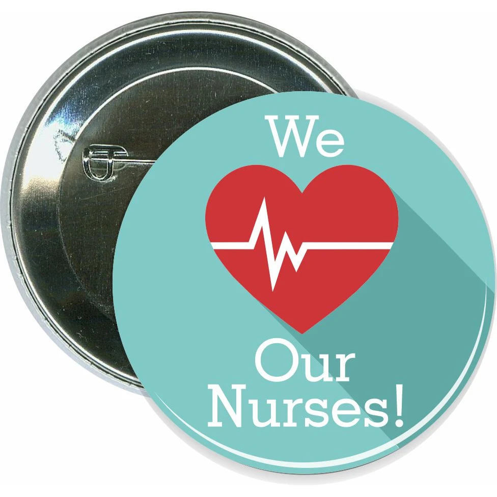 We Love Our Nurses, Nurse, Event Button 1