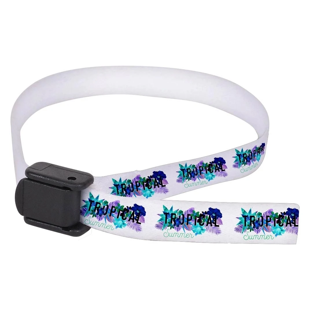 3/8" Sublimated With One Stitching Wrist Lanyard 1