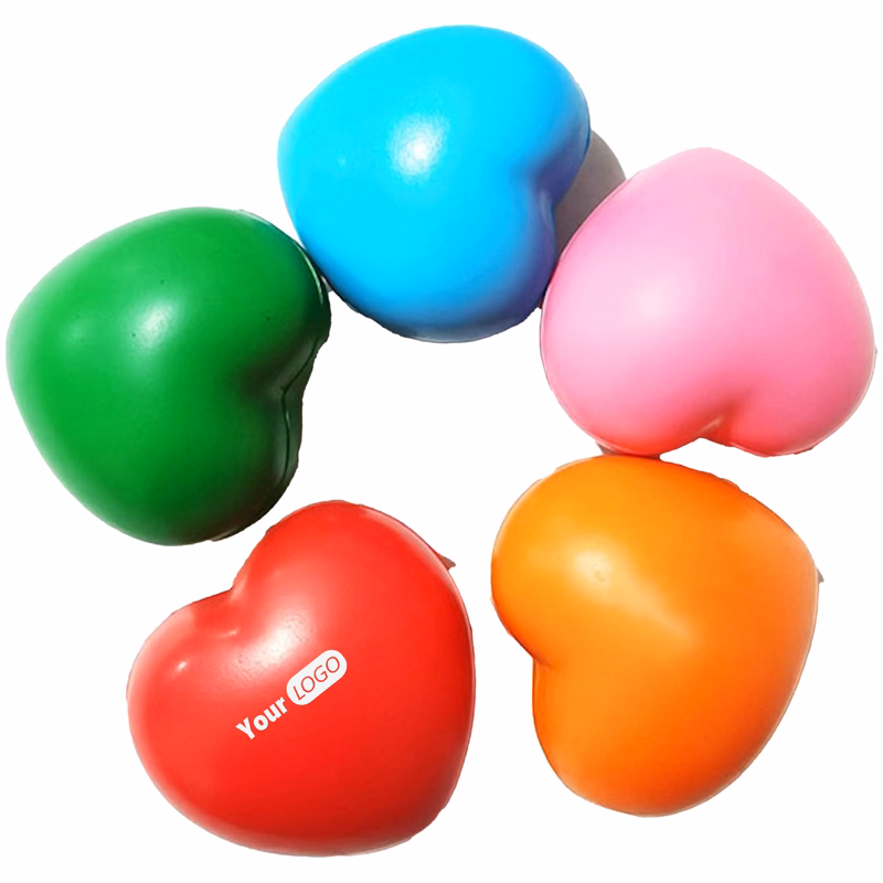 Pu Love-Shaped Stress Ball