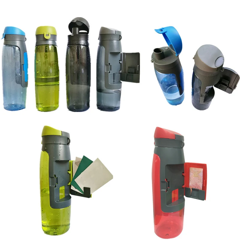 25oz Multifunction Outdoor Sport Bottle w/ Wallet 1
