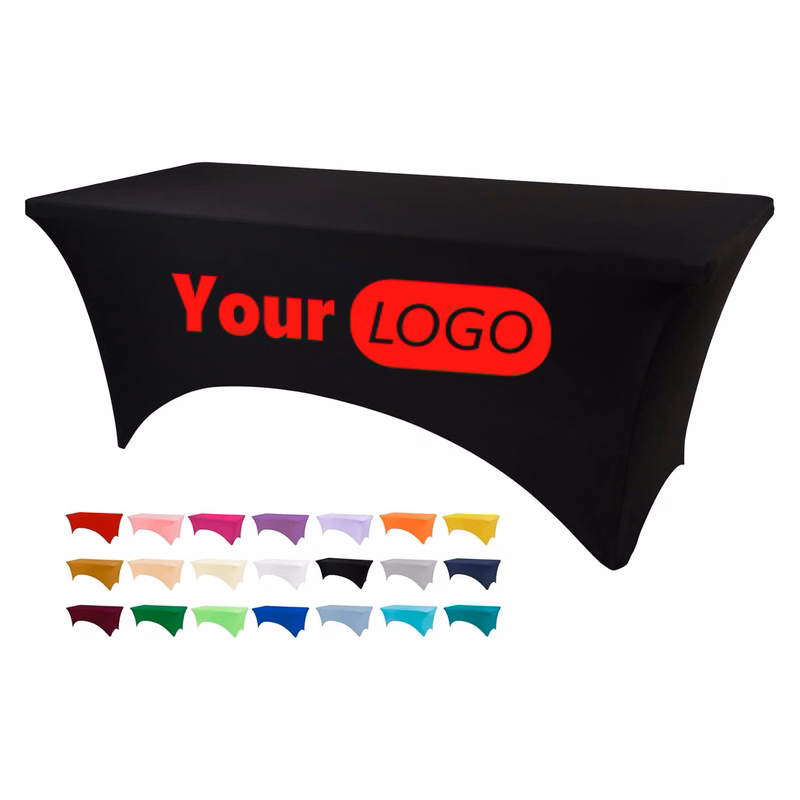 Full Color 6FT Stretch Tablecloth
