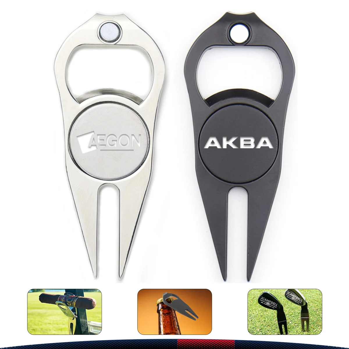 3 in 1 Golf Divot Tool 1