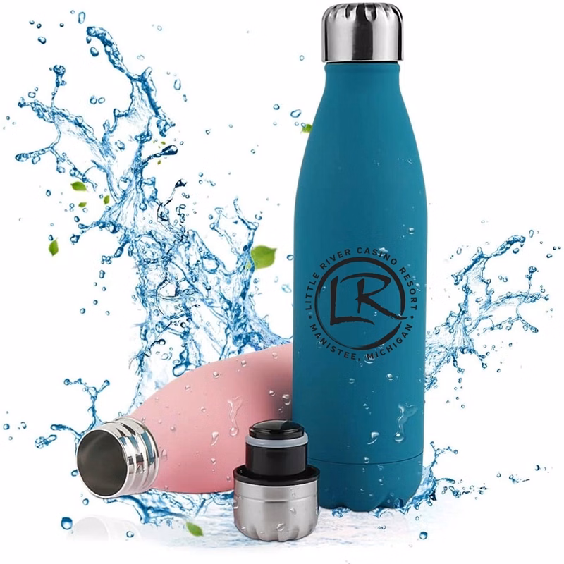 17oz Bowling Shaped Thermos Bottle
