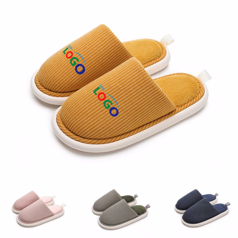 Warm and Comfortable Anti-Slip Cotton Slippers