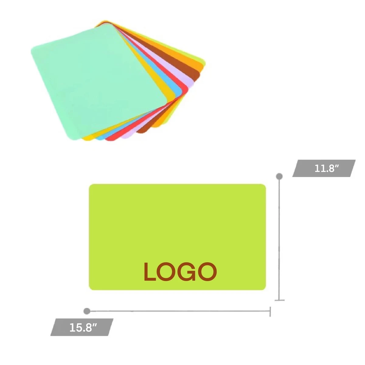 Silicone Heat Insulation Placemat MOQ 100pcs 1