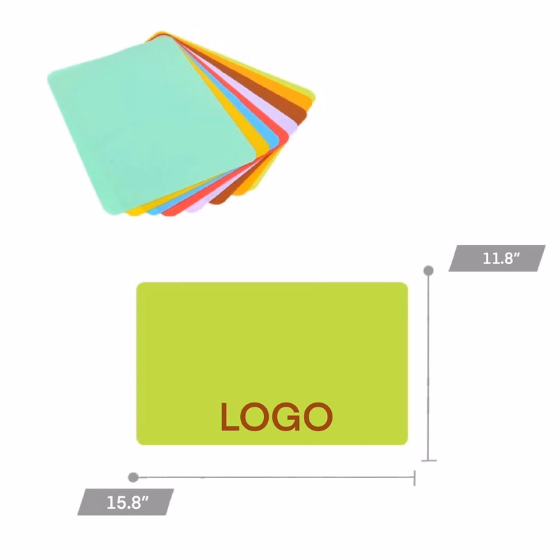 Silicone Heat Insulation Placemat MOQ 100pcs