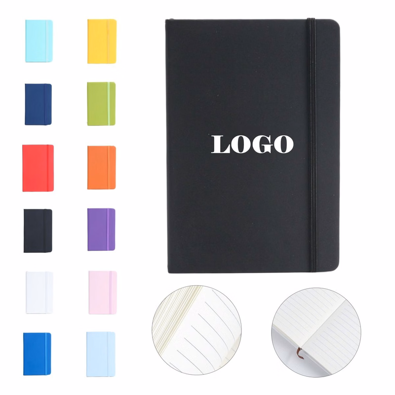 Compact PU Leather A6 Notebook
