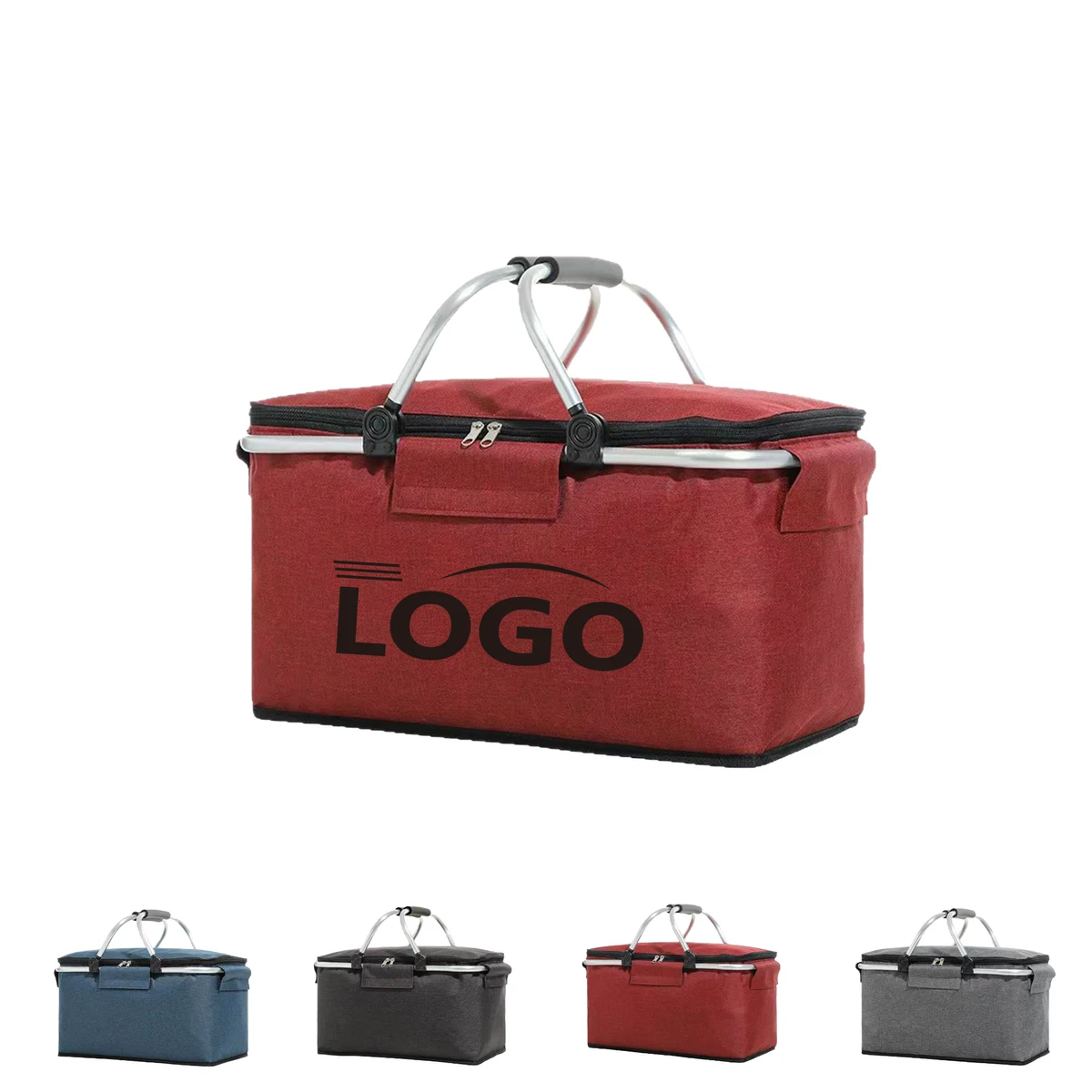 Folding Outdoor Picnic Basket 1