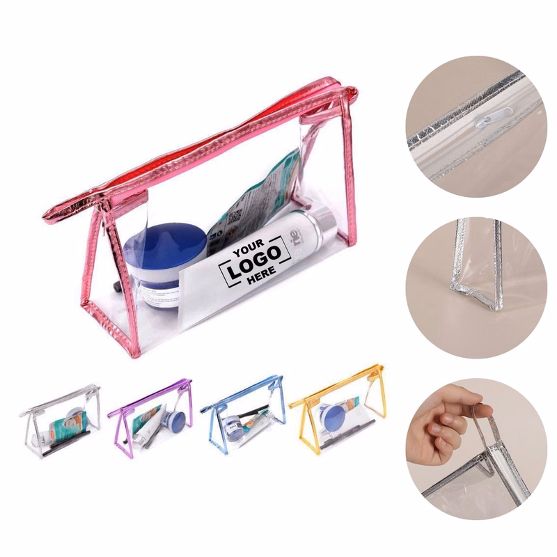 Clear Quart Size Travel Toiletry Bag