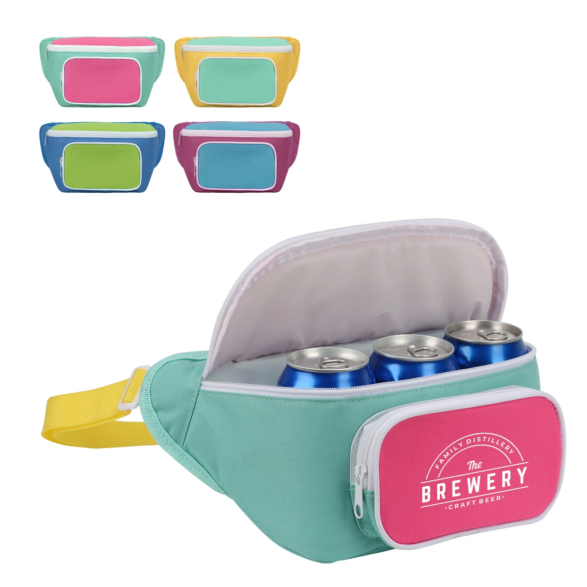 Anywhere 3 Can Insulated Cooler Fanny Pack 1