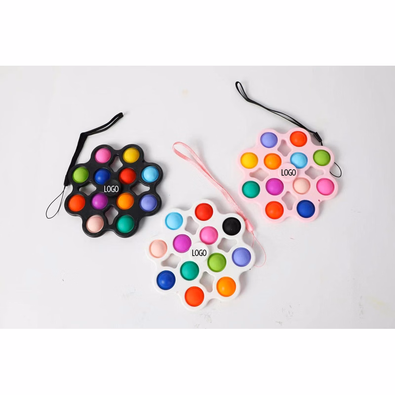 Push Pop Bubble Toys Unique Executive Stress Relief Gift for Adults & Kids ----Twelve Bubbles