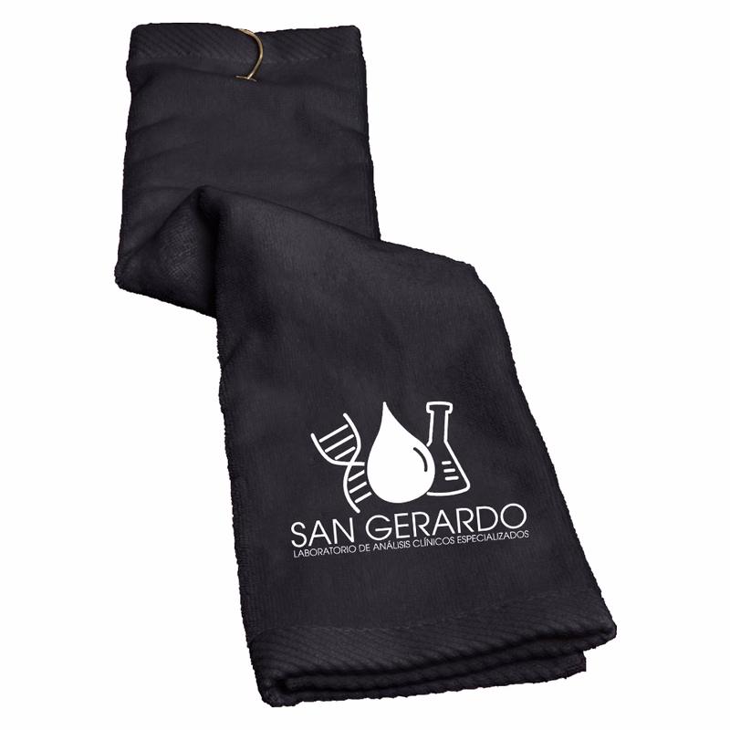 Turkish Trifold Colored Golf Towel 16" x 25"