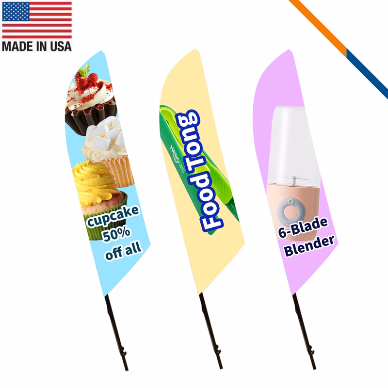 10' Kynor Double-Sided Angle Flag