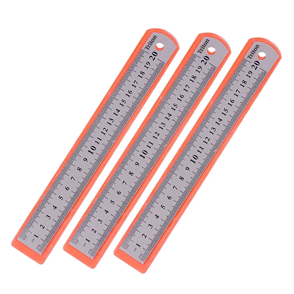 8-Inch Stainless Steel Ruler 1