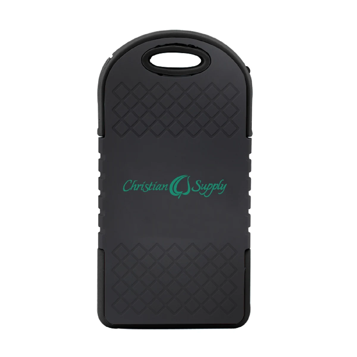 Solar Power Bank with Carabiner - 4000 mAh 1