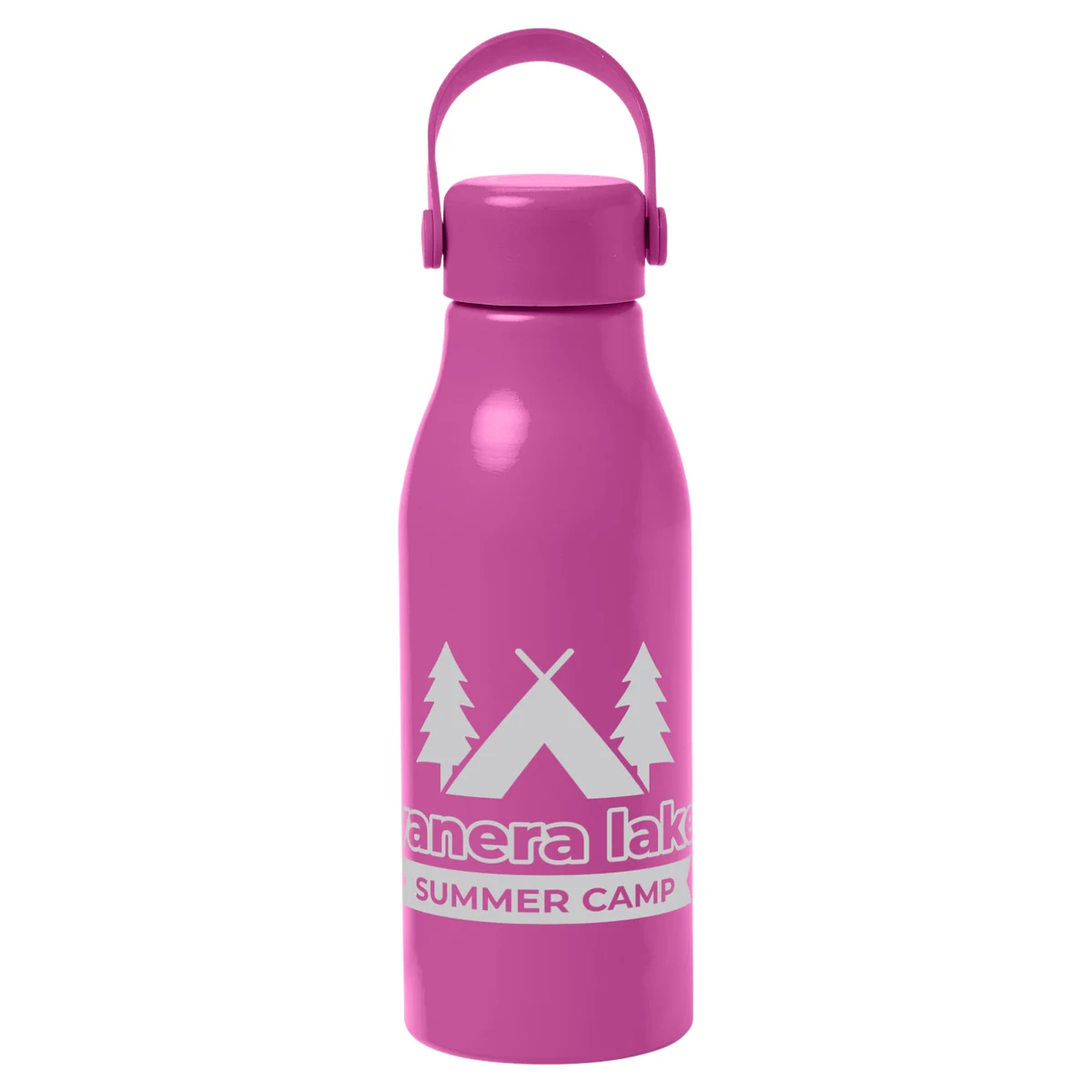22 oz Recycled Aluminum Water Bottle, custom water bottle with logo imprint 1